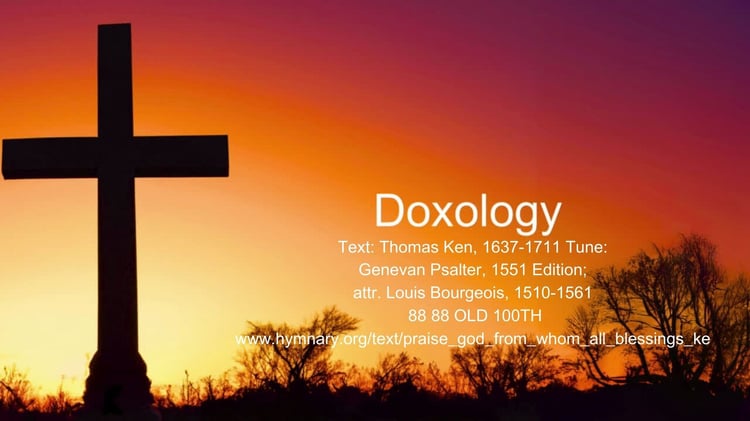 Doxology 2 Verses With Subs Thumbnail